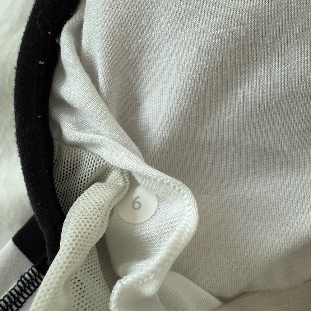 lululemon athletica White and Black Tank Top
